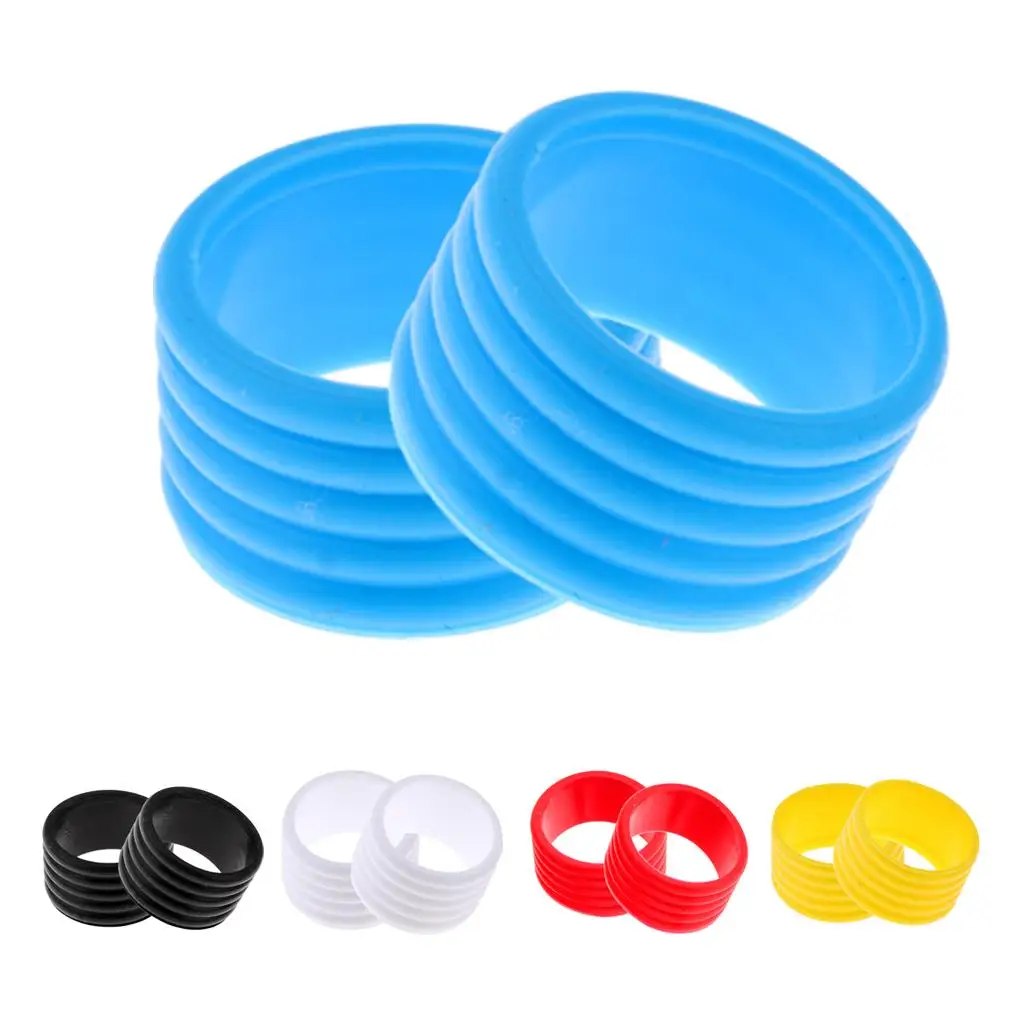 2-delig Badminton Tennisracket Handvat Fix Protector Band Overgrip Zwart