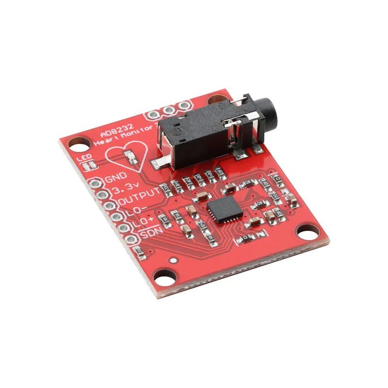 AD8232 Module ECG Measurement Pulse Heart Rate Monitor ECG Signal Acquisition and Monitoring ECG Sensor Kit