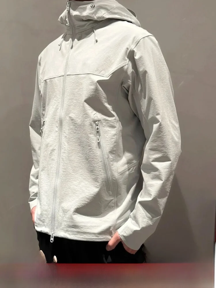 

Outdoor Men's Softell Jaet Qui Dry GM Series High End Taped Ss New Autumn Arrival Elastic Nylon Polyester Blend