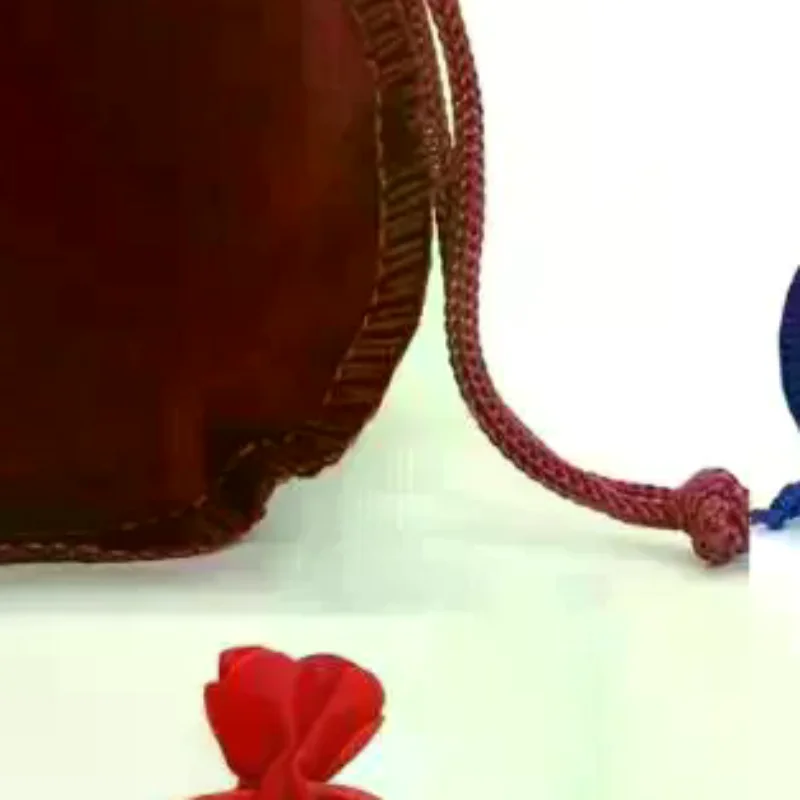 Gourd-Shaped Velvet Gifts Bags Colorful Drawstring Jewelry Bags Storage Pouches For Wedding Christmas Party Gifts Packaging Bags