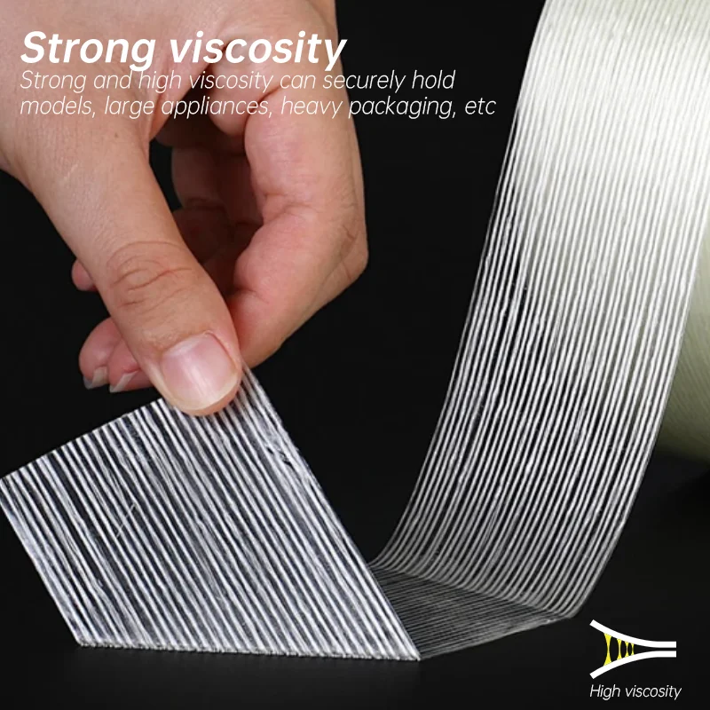 Strong Fiberglass Tape Waterproof Single-sided Seal tape High Temperature Resistance Adhesive Battery Insulation tape Stripes