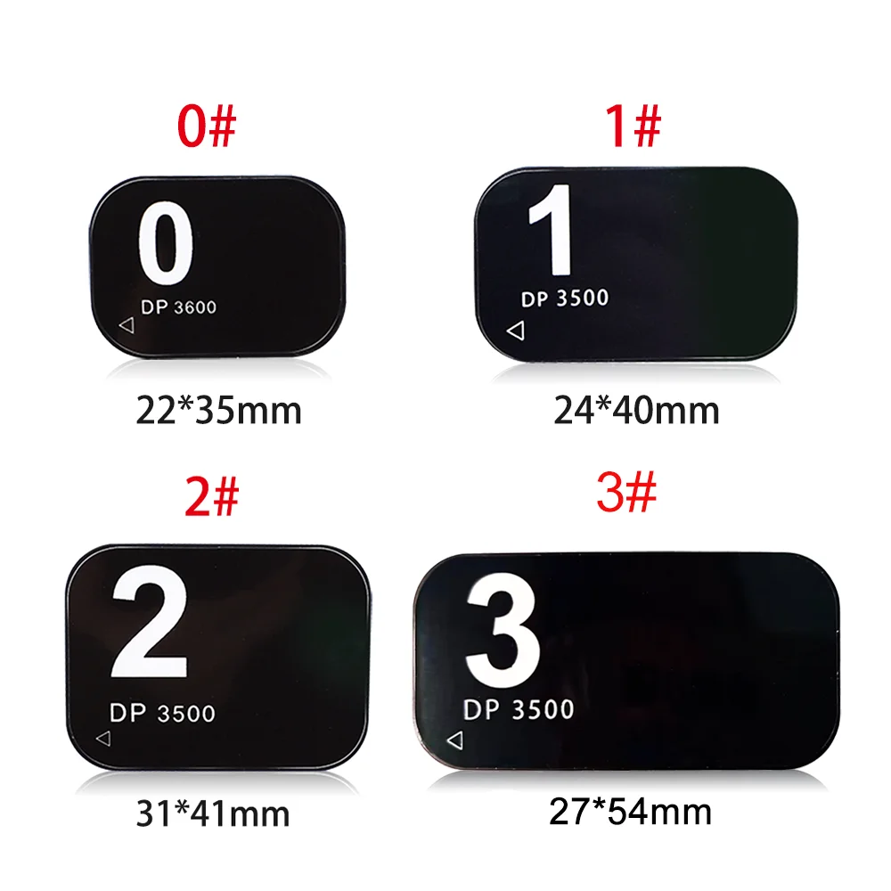 ماسح ضوئي للأشعة السينية للأسنان، لوحة تصوير فوسفور محمولة طبية، جهاز استشعار رقمي، لوحة مطابقة RX 0 # 1 # 2 # 3 # فوسين #2