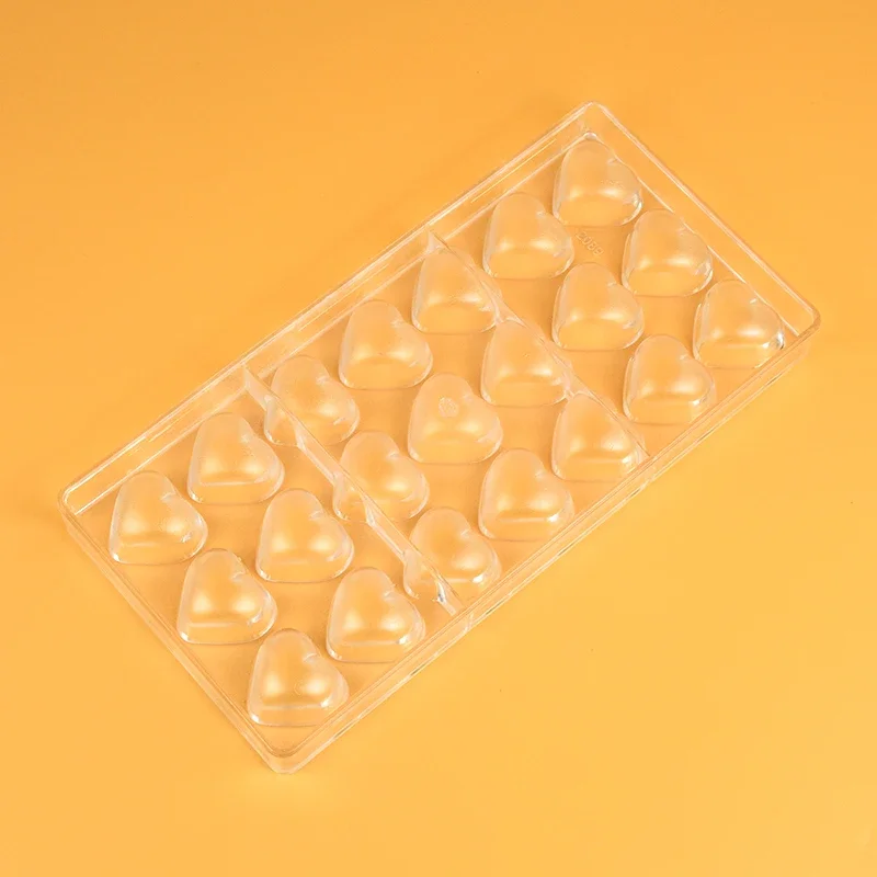 Chocolate Mold Polycarbonate Heart Sphere Shape Multiple Styles Chocolate Bonbons Candy Mould Confectionery Baker Pastry Tools