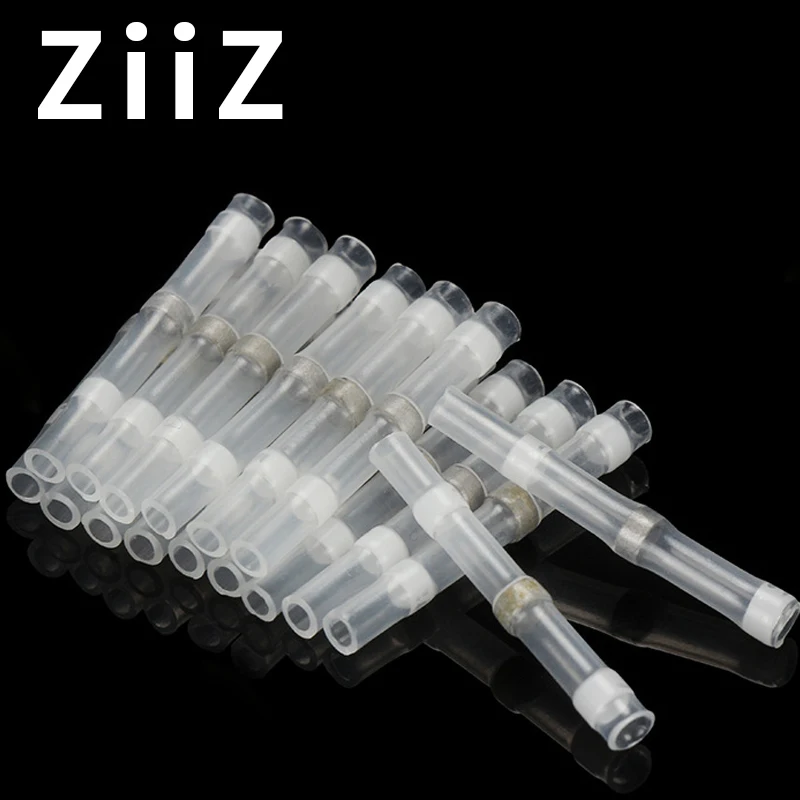1/20/30PCS 0.25-0.34mm2 Waterproof  heat shrinkable welding wire connector soldering sleeve wire terminal kit 26-24 AWG ZiiZ