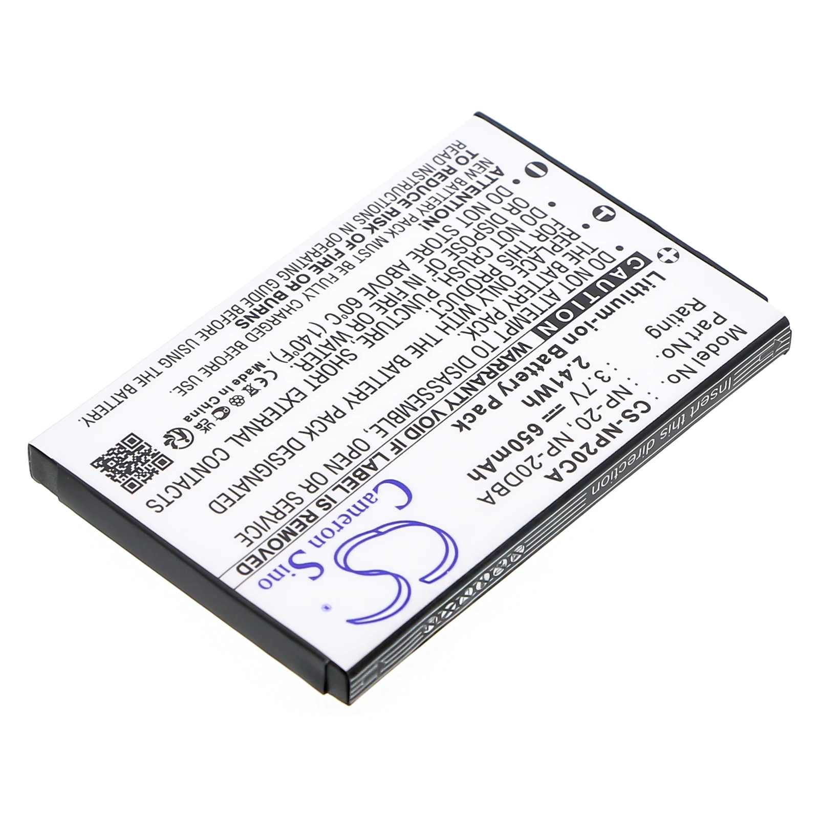 Li-ion Camera Battery for Casio NP-20