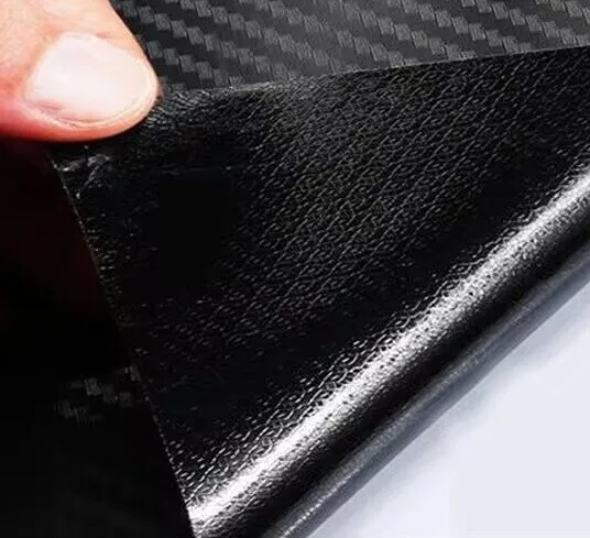 Matte Carbon Pillar Posts Door Stickers Trim Decals For Toyota Corolla 2014-2018