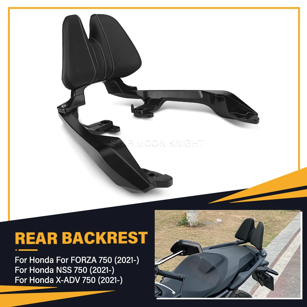 New Rear Passenger Seat Backrest For Honda For FORZA 750 NSS 750 NSS750 X-ADV 750 X ADV 750 XADV 750 2021- Cushion Back Rest Pad