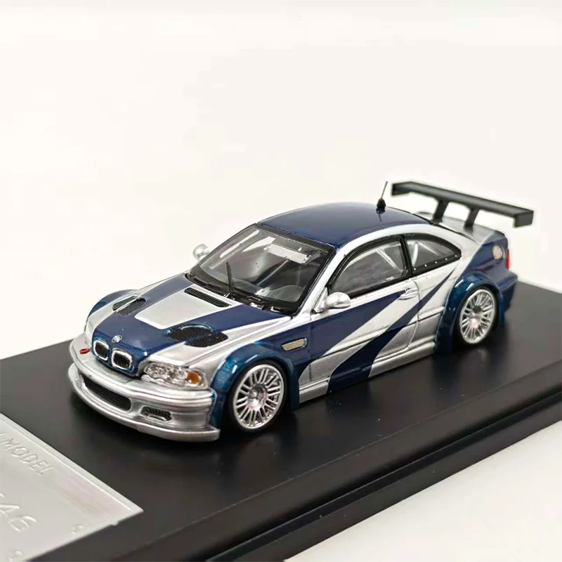 MJ Model 1:64 Schaal M3 GTR Legering Automodel Ornament Souvenir Display Collectie Hobby Cadeau