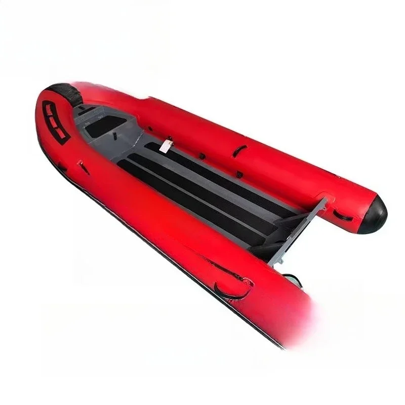 Aluminum alloy bottom case, hard bottom rubber boat, inflatable boat