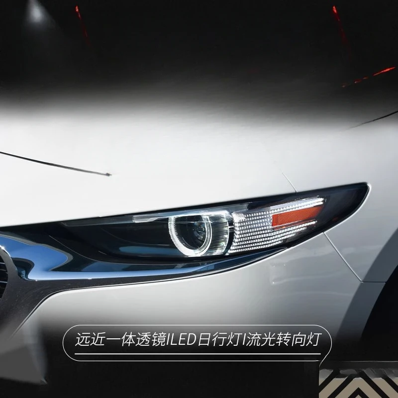 Suitable for Mazda 3 Axela Next Generation Headlight Assembly Modified LED Daytime Running Light Flowing Turn Signal Light