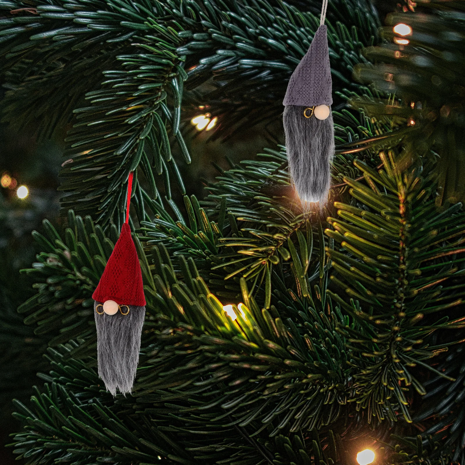 

3pcs No Old Man Hanging Xmas Gnome Pendant Decor Christmas Ornament Tree Decor Xmas Gnome Pendant Holiday Party Decoration
