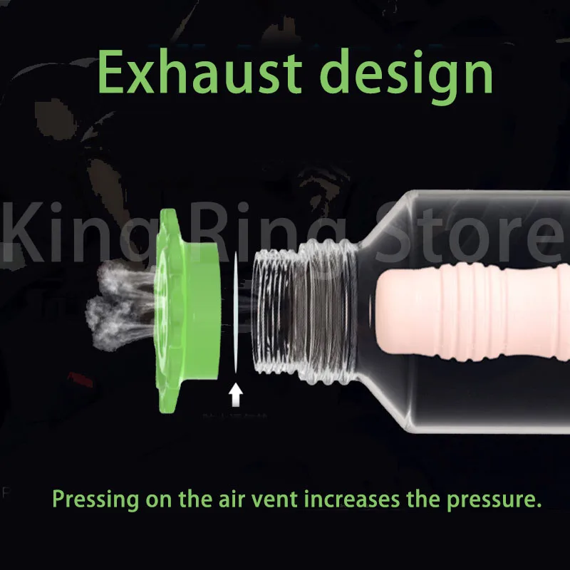 Inject Hot Cold Water Bath Penis Vacuum Pump 3D Pocket Vagina Training Cock Enlarger Male Masturbator Cup Dick Sex Toys for Man