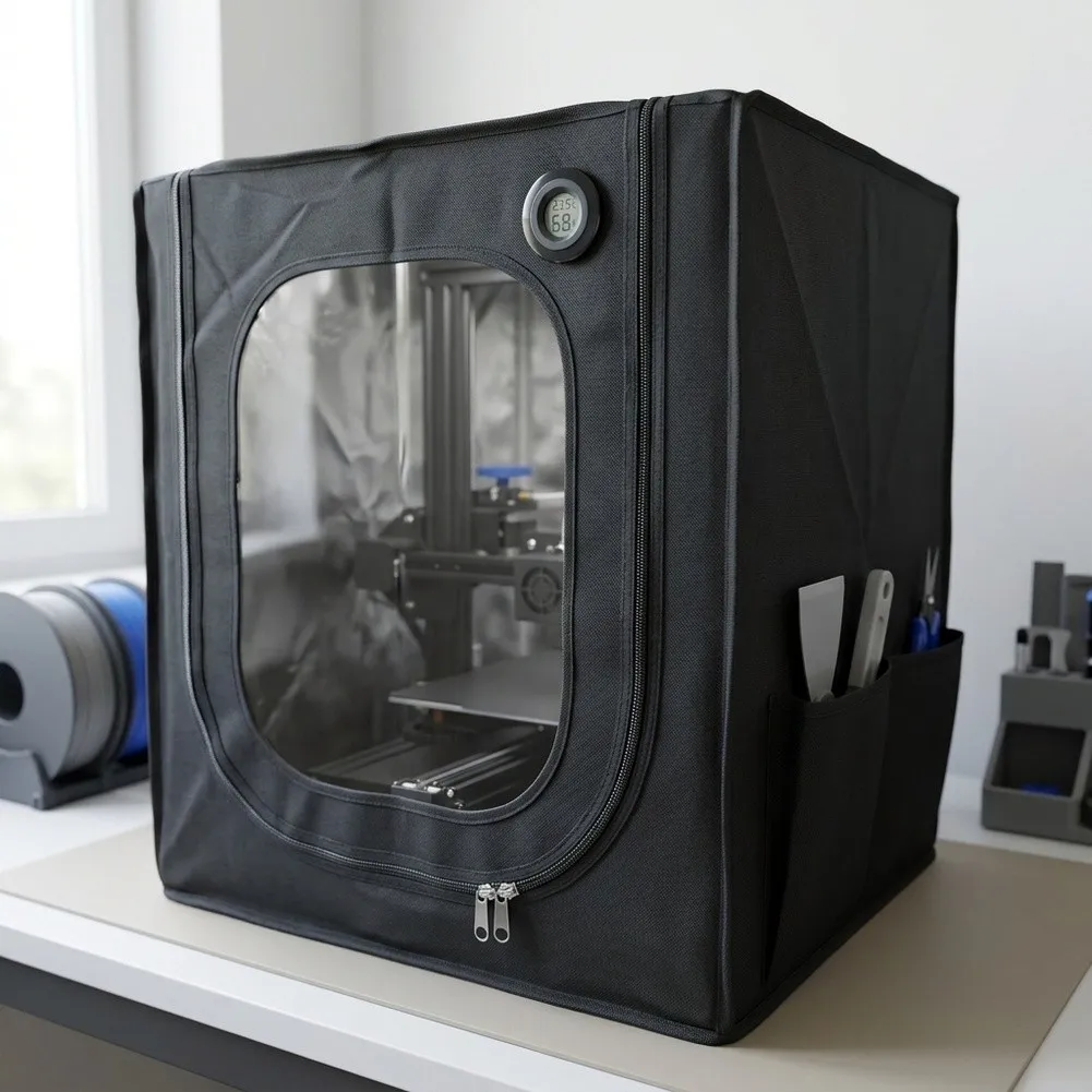 For 3D Printer Enclosure Built for Bambu A1 For Combo Featuring Low Noise Operation and Protective Physical Barrier