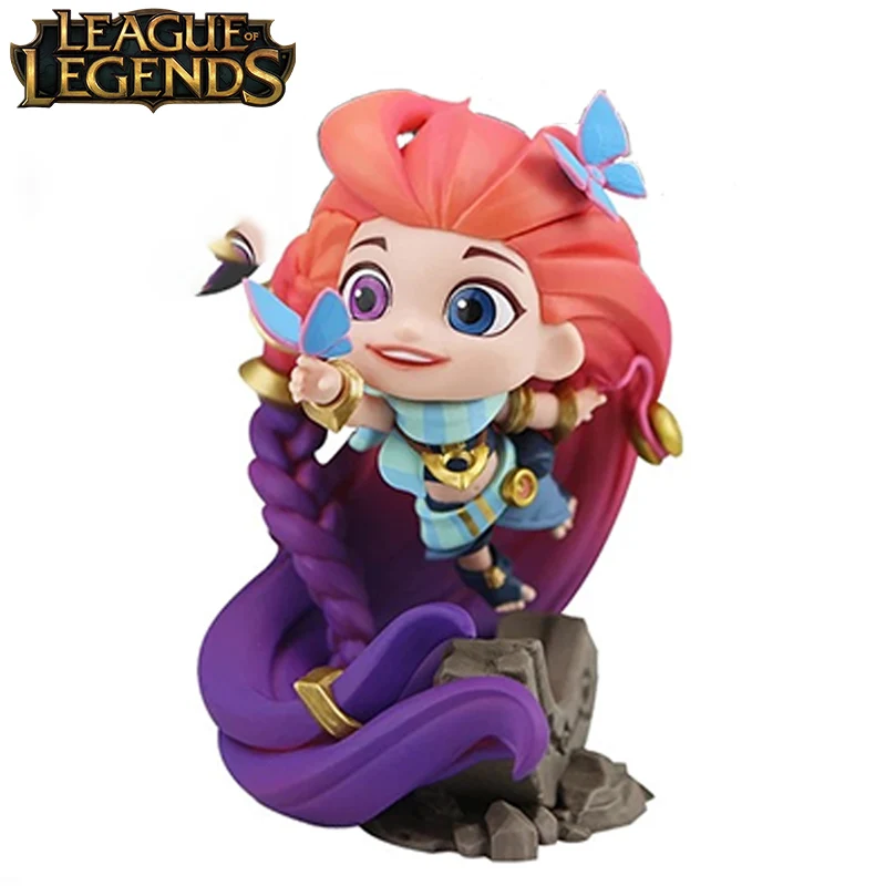 In Stock Genuine Original League of Legends Aspect of Twilight Zoe Action Anime Figure Collectible Model Doll Statuette Ornament