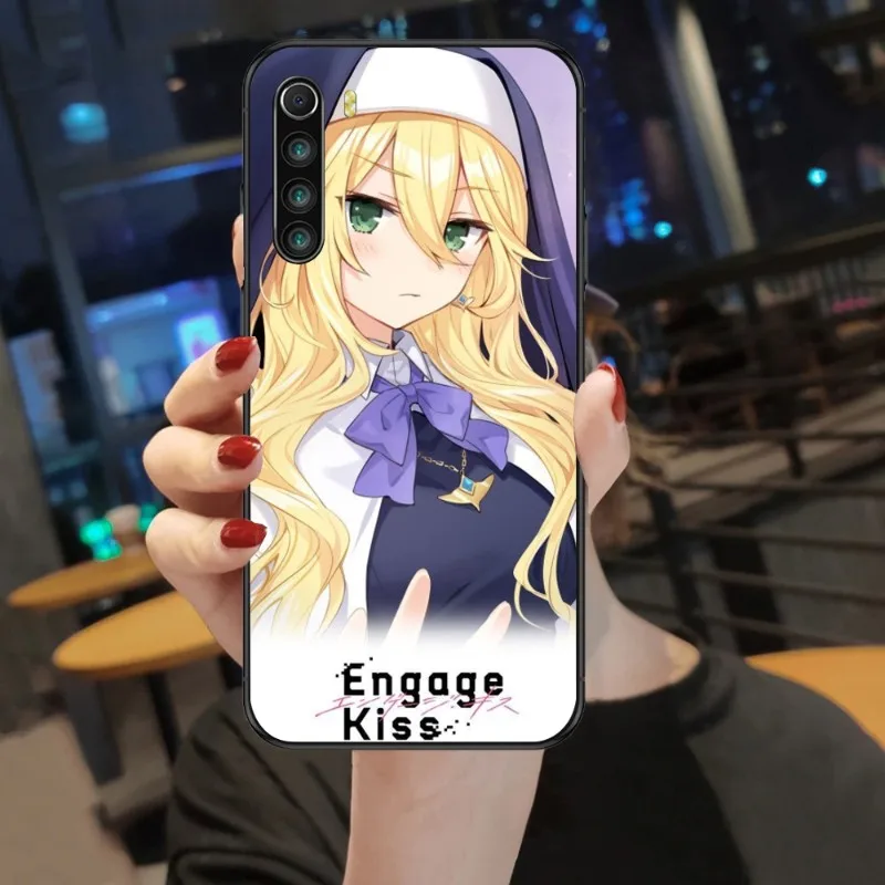 Anime Engageer Kus Smart Phone Case Voor Xiaomi Mi 13 12S 12T 11T 11T 10T 9T Lite Pro Ultra Poco F3 F4 F 5X4 Gt Zwarte Hoes Funda