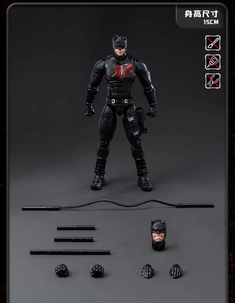 Blokees Spider-Man Anti-Venom Daredevil Actionfigur Brandneue Spielzeuge Spider-Man Bausatz Champion-Klasse Spielzeuggeschenke – Detail 17