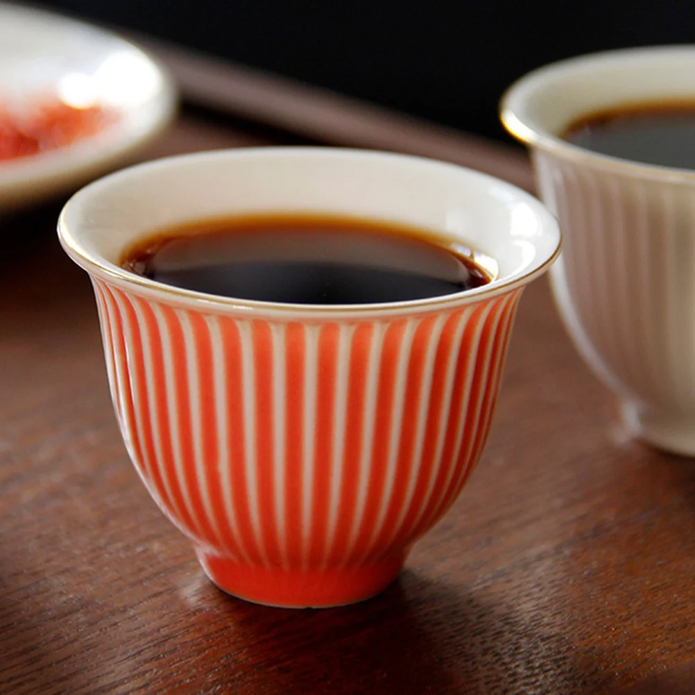 

2Pcs Ceramic Mug Set Insulated Non Slip Bottom Perfect for Hot Drinks Matcha Green Tea Latte Cappuccino Home Supplies Elegant