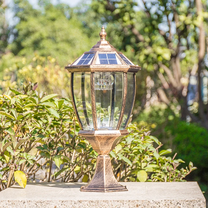 LED Solar Light Lamp Waterproof Garden Decoration Landscape Lamp Path Lighting Outdoor Spotlight Pillar Lights