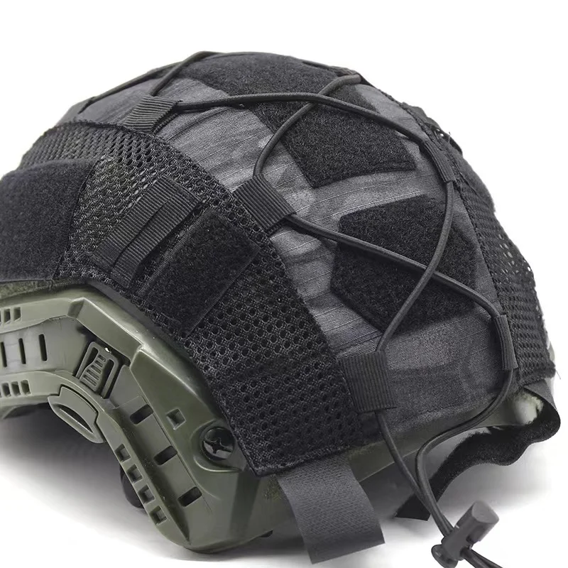 Funda de casco táctico elástica con camuflaje - imagen 5