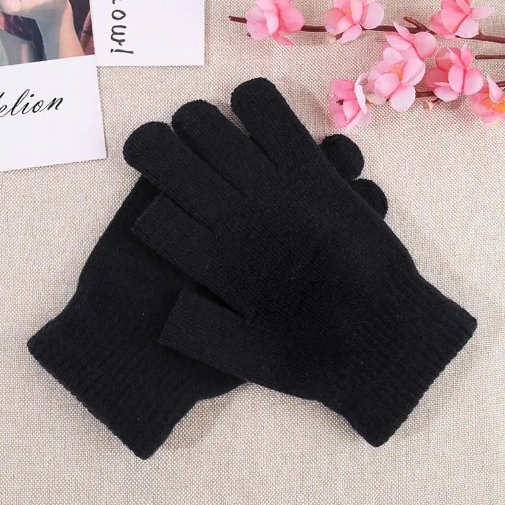 男性用手袋 秋冬 アウトドア スポーツ 女性用手袋 フルフィンガーミトン 毛皮のような暖かいミトン 厚手