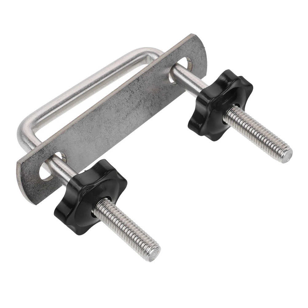 

U Shaped Clamp Car Roof Rack Accessories Cargo Carrier Replacement Parts Bolt Bracket Mount Hardware Sturdy Secure