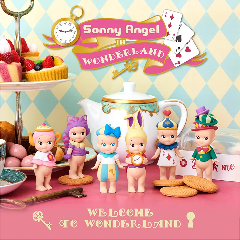 Sonny Angel In Wonderland Series Blind Box Toys Doll Cute Anime Action Figure Ornaments Figurines Dolls Desktop Home Decor