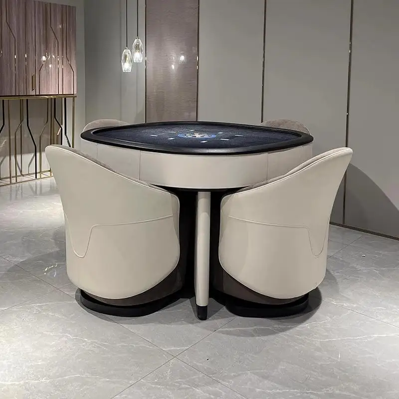 Mahjong table automatic household cream wind chess and card multi-function silent electric leisure mahjong machine