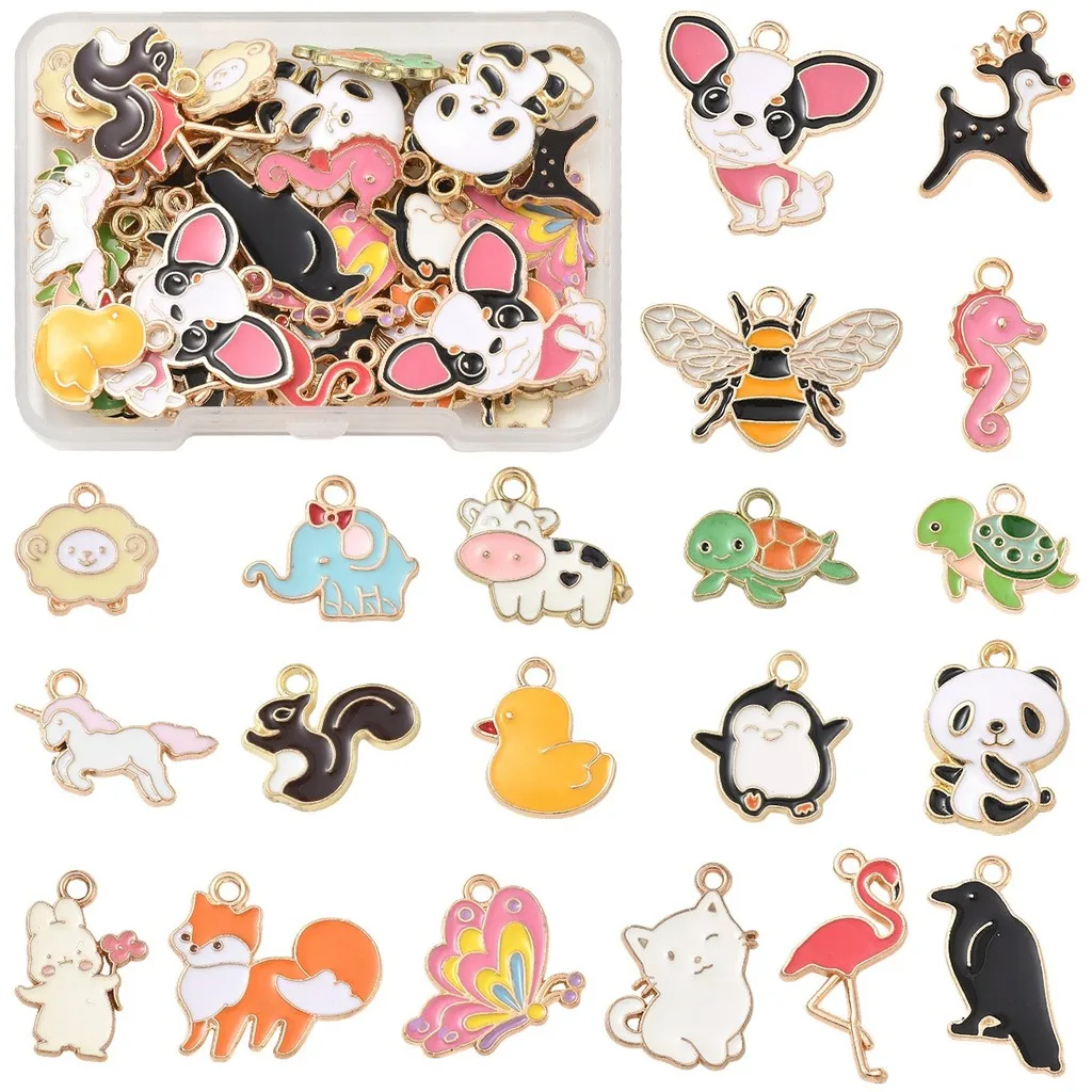 pingentes-de-liga-metalica-esmaltados-de-formas-variadas-40-pecas-20-estilos-berloques-de-cores-mistas-para-artesanato-diy-de-pulseiras-e-colares