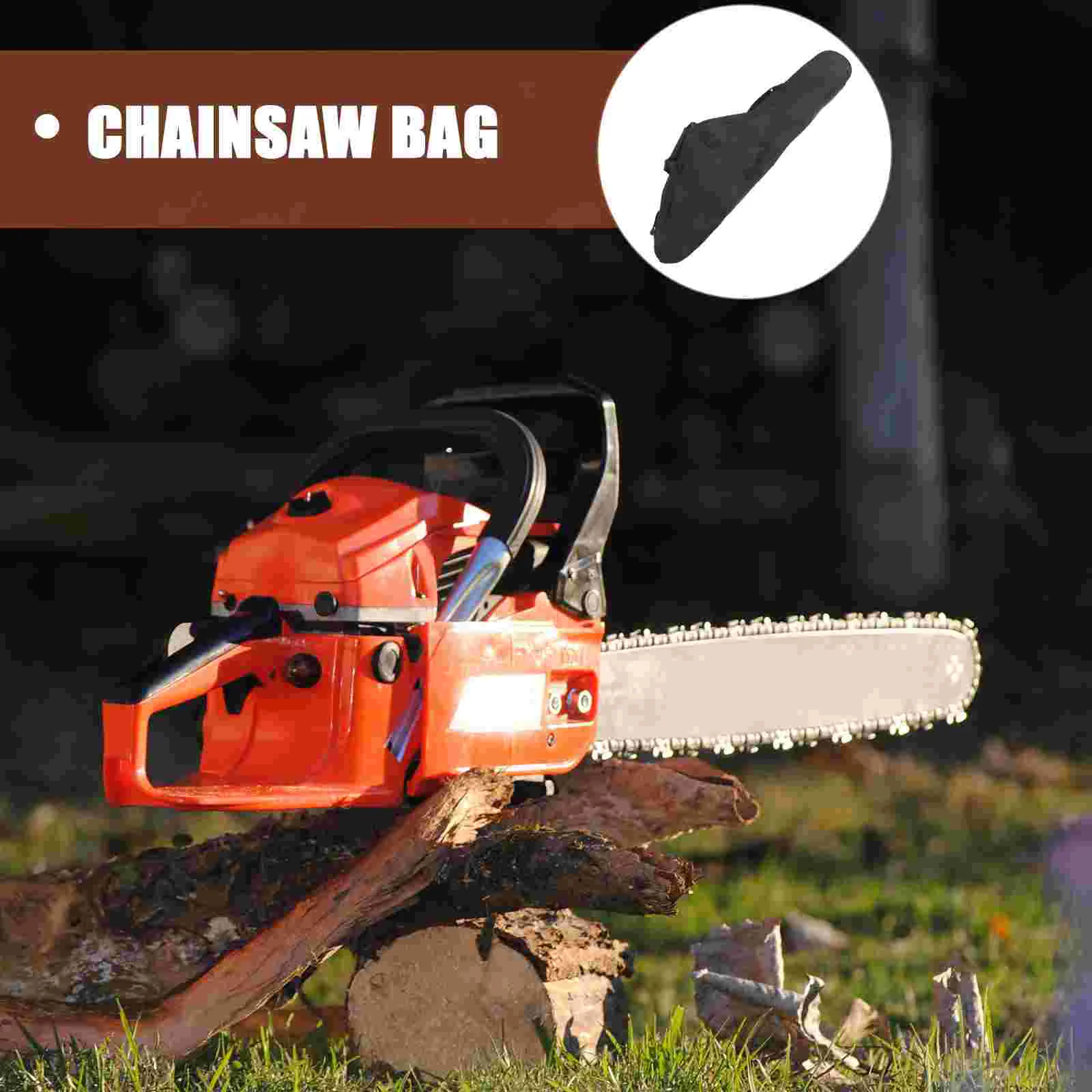 Chainsaw Bag Carrying Case Heavy Duty Chainsaw Case Handle Water Resistant Chainsaw Storage Bag Oxford Cloth Portable