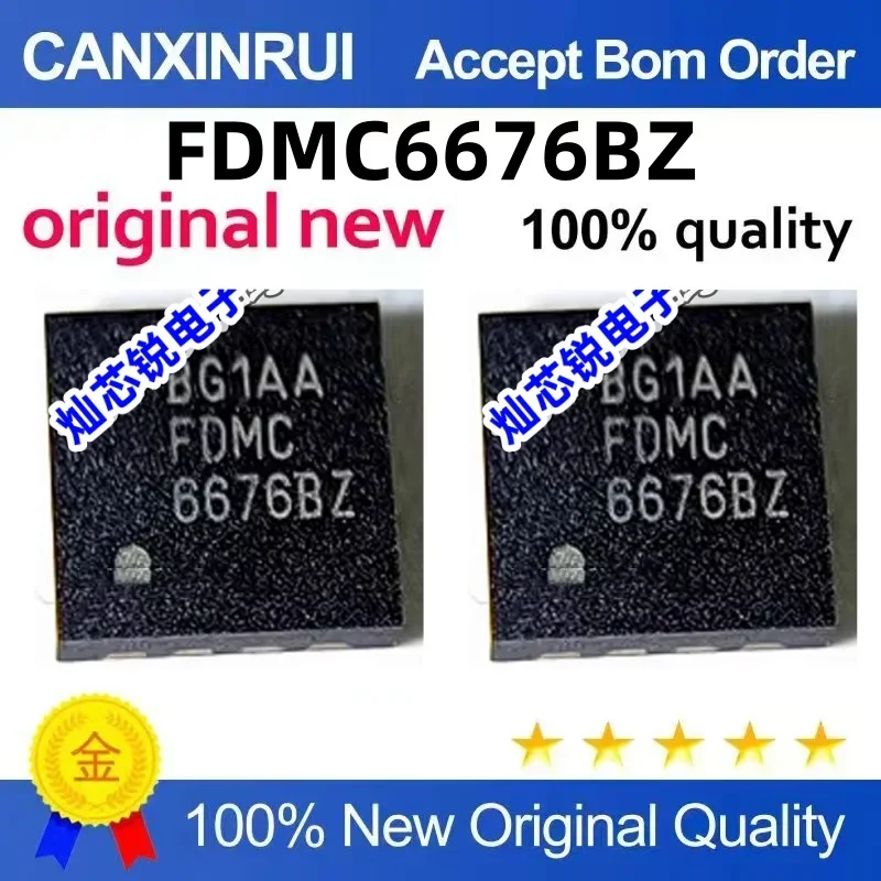(5-100 pieces) New FDMC6676BZ FDMC6676B2 FDMC6676 qfn