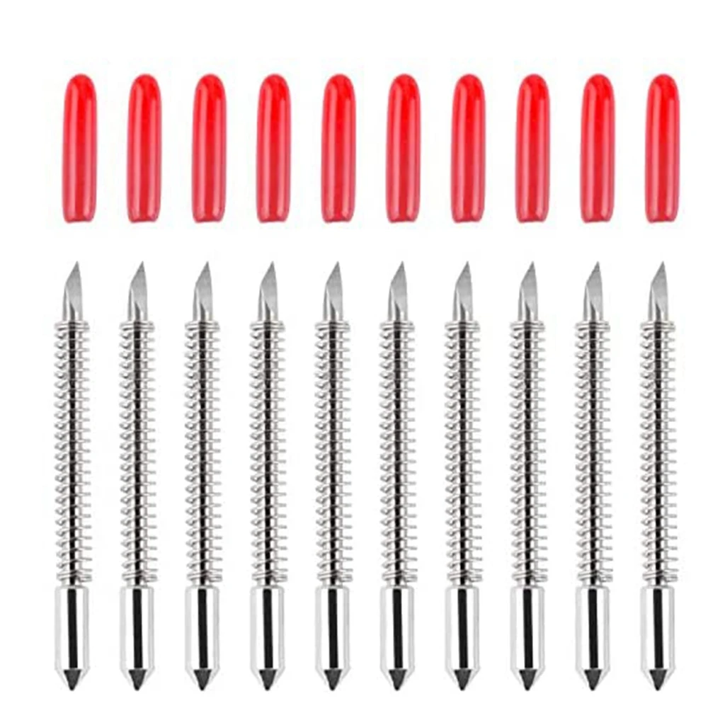 Plotter Lâminas De Corte Para CB09, CB09U Graphtec, Cortador De Vinil, Base De Suporte De Lâmina, Lâmina De 45 Graus, 50 Pcs