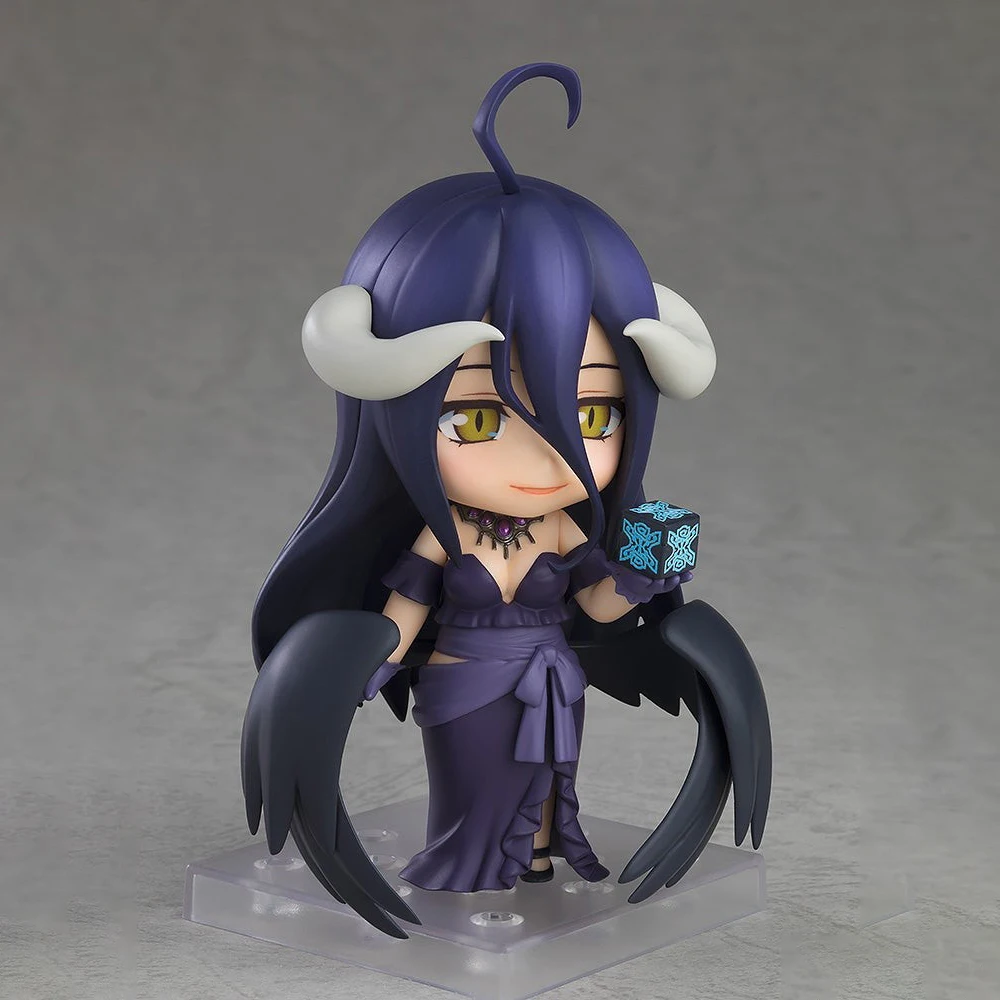 Original GSC 2604 Overlord Albedo Dress Ver. 10Cm Action Figure Anime Pvc Model Collectible Toys for Boys Kawaii Doll Gift