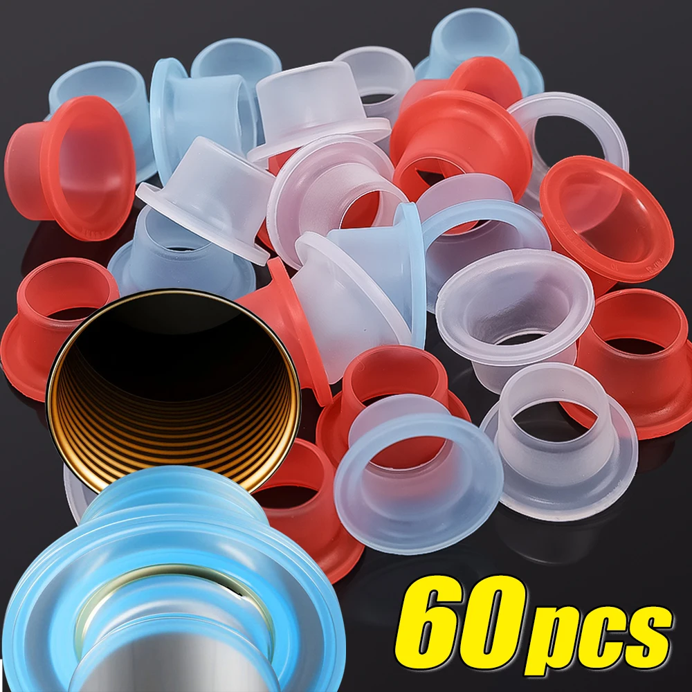 60/10PCS Faucet Leak-proof Sealing Gaskets Washer Silicone Belt Triangle Valve Pipe Hose Plumbing Prevent Dripping Leakage Plug