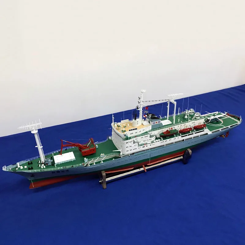 1/200 RC Xiangyanghong No. 10 Ocean Research Ship Model Kit DIY Hand-assembled Ship Model Toy Gift Remote Control Cruise Ship