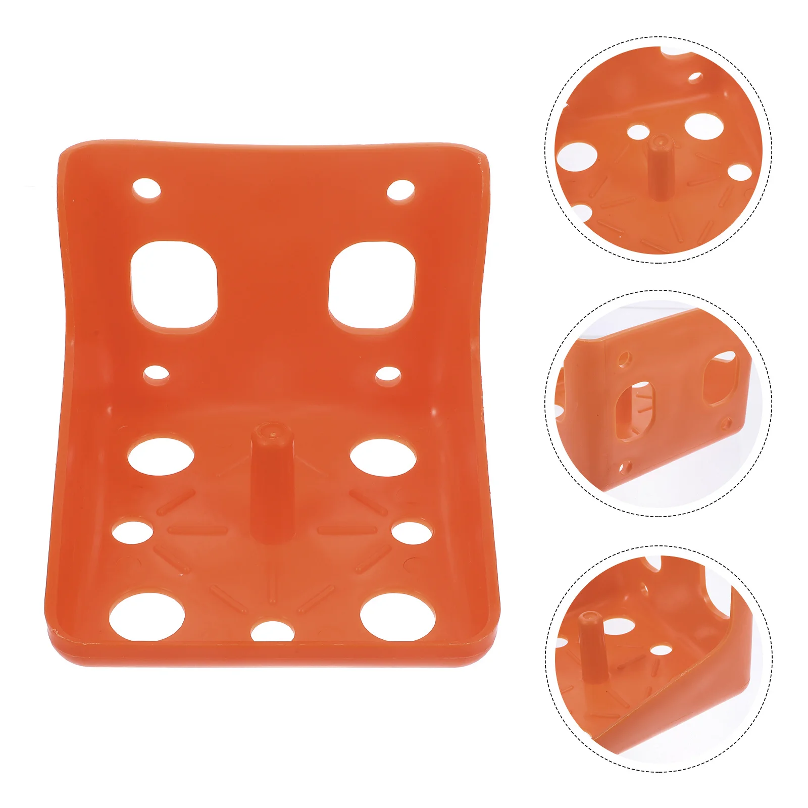 

2Pcs Plastic Livestock Nutrition Lick Brick Box Durable Salt Block Holder Cylindrical Fix Buckle Anti-Skid Bottom Feeding
