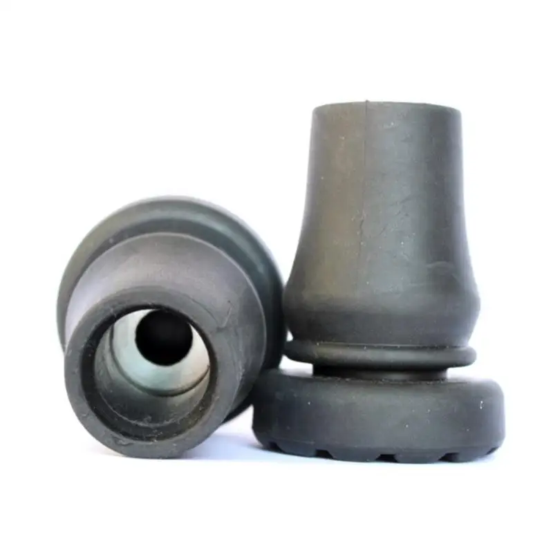 16-22mm Rubber Pad Cap Antiskid Walking Stick Crutch Cane Bottom Pads Cover Protector Climbing Hiking Trekking Pole Tip