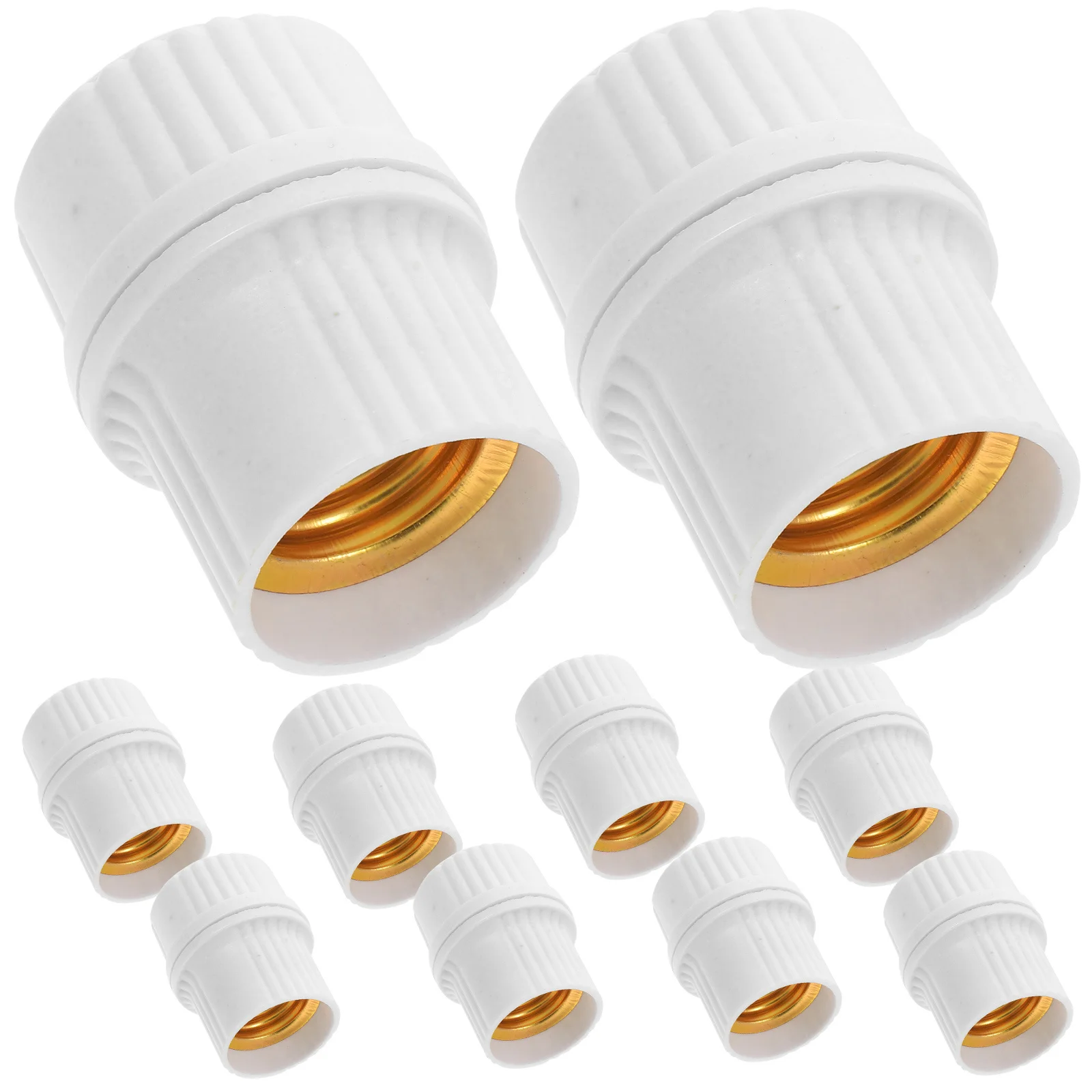 

20Pcs Waterproof Pendant Light Socket E27 Screw Base Adjustable Height Household Lamp Socket Replacement Lamp Holder Parts