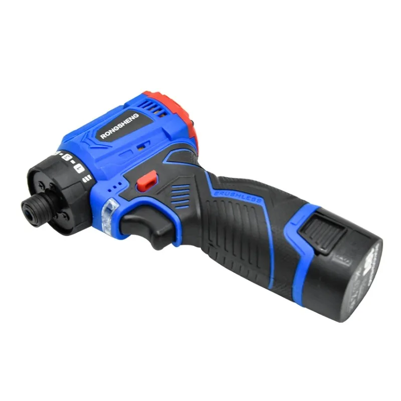 16.8V Lithium Battery Brushless Electric Screwdriver Rechargeable Hand Drill Adjustable Torque Household Power Drill Tool