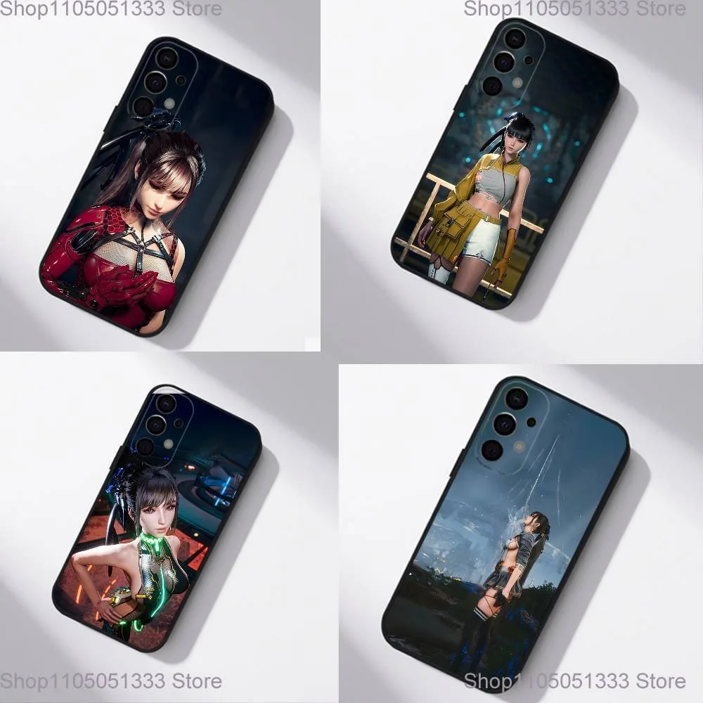 

Game S-Stellar Blade Eve Phone Case For Samsung S25,S24,S21,S22,S23,S30,Ultra,S20,Plus,Fe,Lite,5G Black Cover
