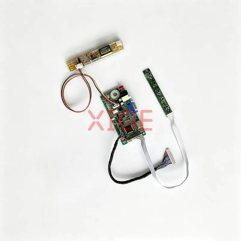 

For B141XG13 B141XG09 B141XG05 B141XG08 LCD Monitor Controller Drive Board DIY Kit LVDS 30-Pin 1024x768 1-CCFL 1024*768 HDMI+VGA