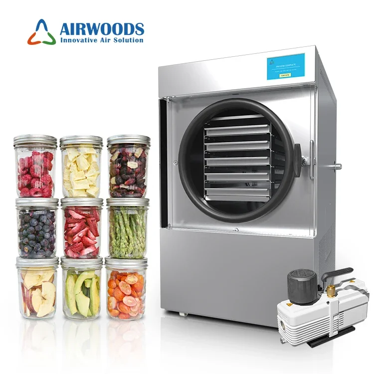 Household Food Fruit Vegetable Liofilizador Fre eze Dry Machine Vacuum Dryer Price