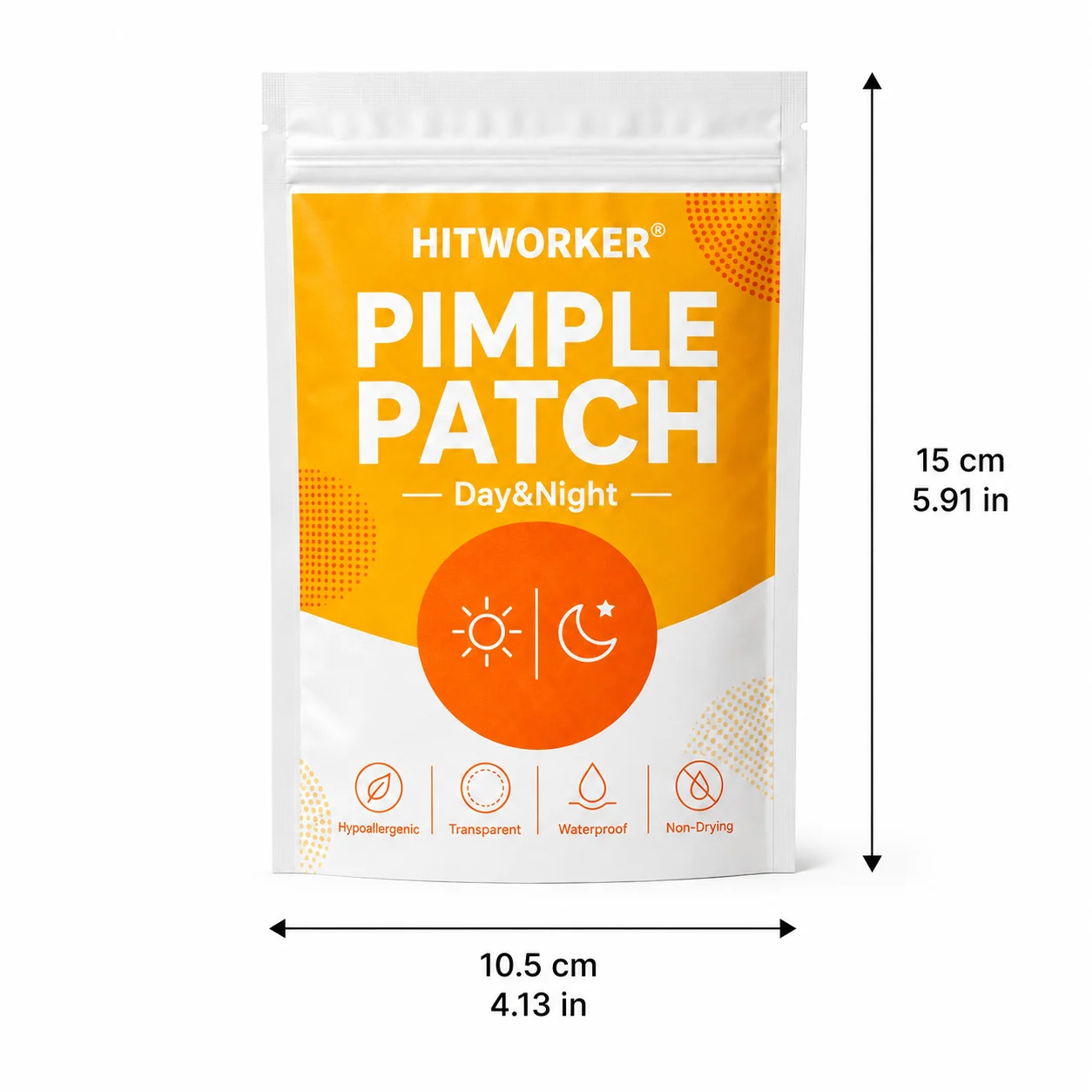 180PCS Pimple Cover Patches, Clear-Look Hydrocolloid Beauty Patches For Day And Night Use, Easy Peel Spot Cover