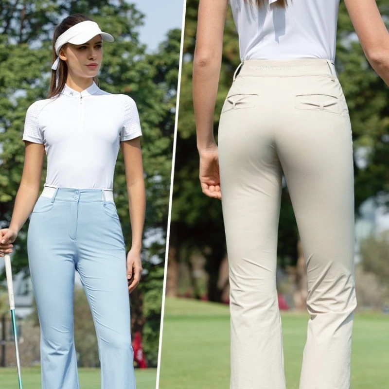 PGM Golf Women's Pants Spring Summer Slimming Sports Pants Clothing KUZ212