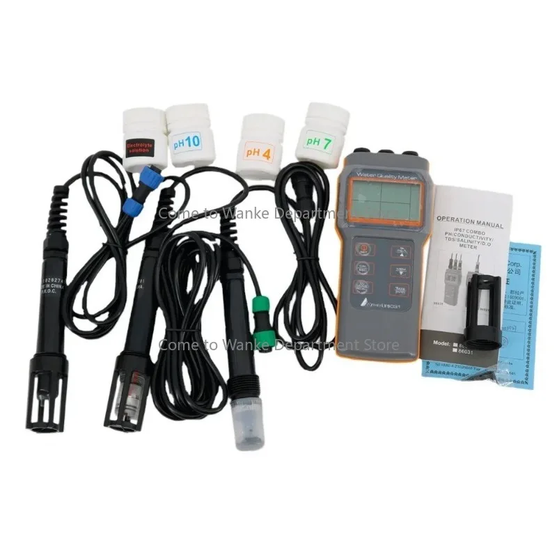 Upgrade AZ86031 Water Quality Meter PH Meter Conductivity or Salinity or TDS Dissolved  and Temperature
