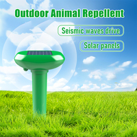 New Ultrasonic Animal Repellent Applicable to Outdoor Gardens Nurseries Lawns Farm Bird Snake Mouse Cat and Dog Solar Repellents