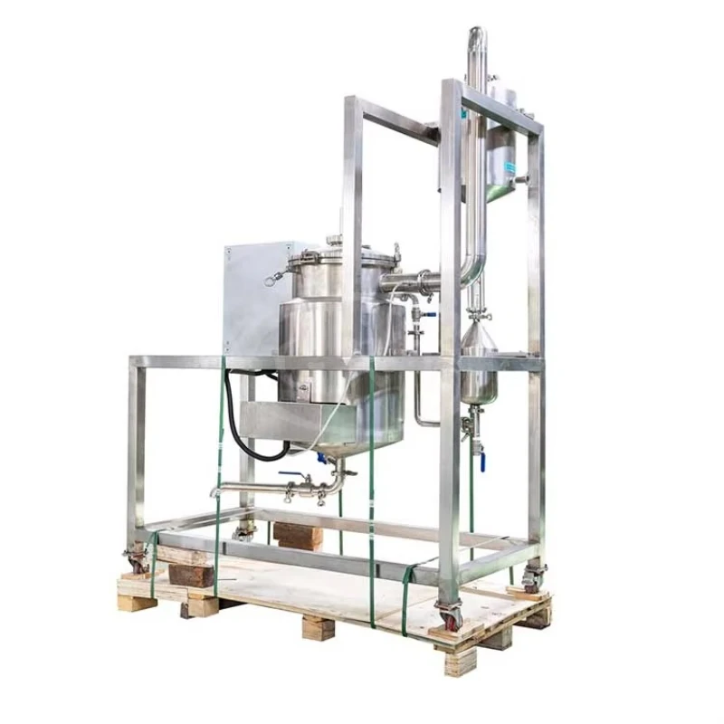 Small vanilla essential oil extraction tank equipment