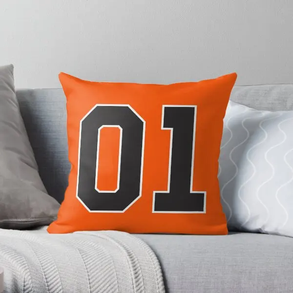 General Lee  Printing Throw Pillow Cover Throw Waist Hotel Fashion Bed Decorative Comfort Anime Pillows not include One Side