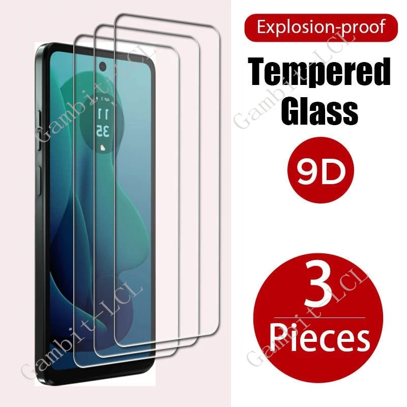 

3PCS For Motorola Moto G 2024 Tempered Glass Protective On MotoG 5G (2024) 6.6" Screen Protector Cover Film