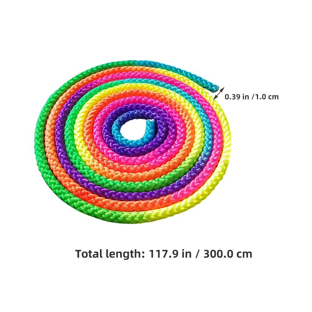 Gymnastics Rope Cotton Linen Rhythmic Gymnastics Competition Training Outdoor Exercise Jump Rope Fitness Equipment