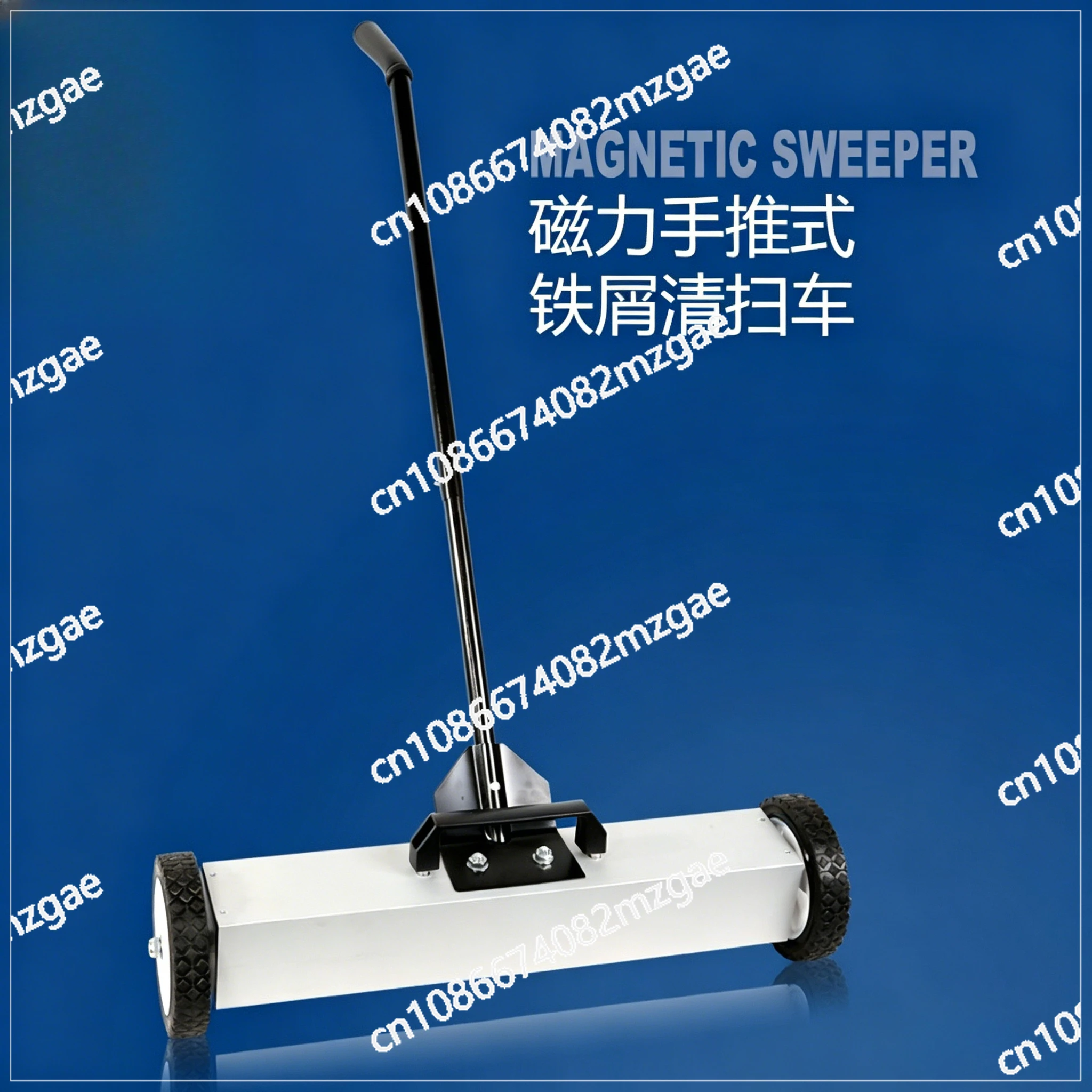 Hand-pushed Magnetic Sweeper, Environmental Protection Workshop Cleaning Iron Filings Magnetic Sweeper CT4-7510